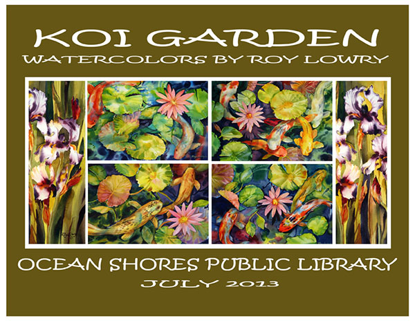Floral and Koi Pond Gardens - Roy Lowry
