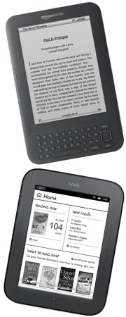 eReaders Kindle Nook