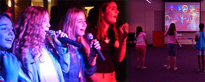 karaoke and video games