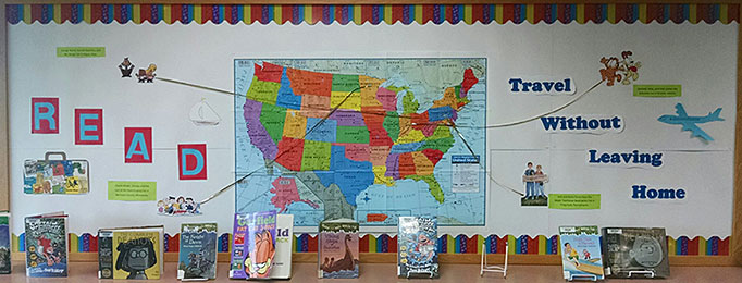 Kids bulletin board