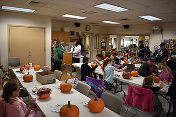 2018 Kids Pumpkin Decorating
