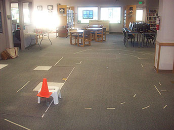 New Circulation Desk Preparations