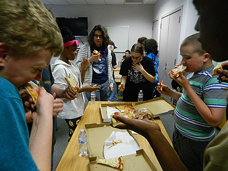 Teen Pizza Party 2015